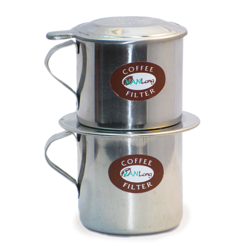Пресс-фильтр № 9 для приготовления молотого кофе "по-вьетнамски" с чашкой, объем - 360 мл