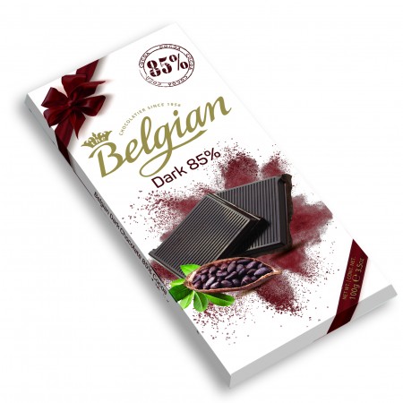 Шоколад The Belgian Dark горький (какао 85%) 100г