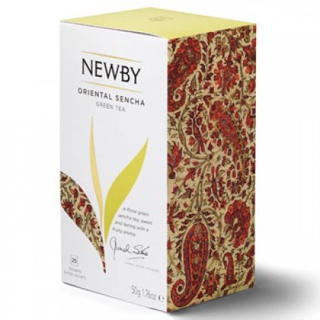 Newby Oriental Sencha / Восточная сенча (25 пакетиков по 2 гр)